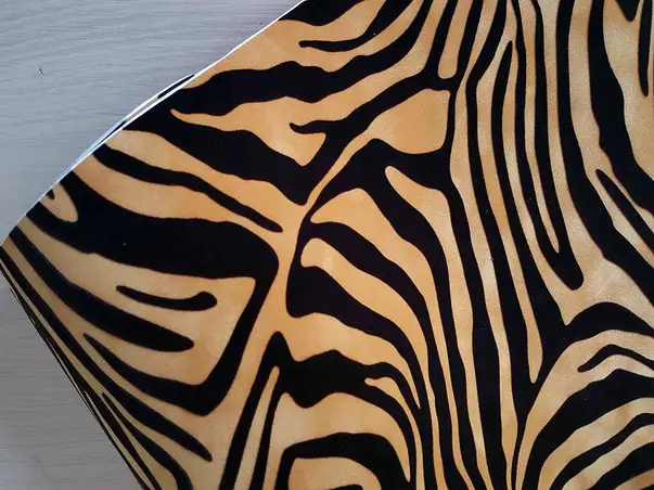 autocolant catifea animal print tigru