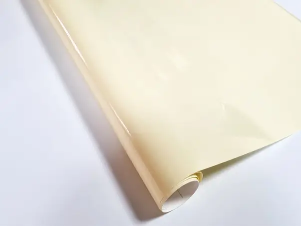 autocolant crem lucios