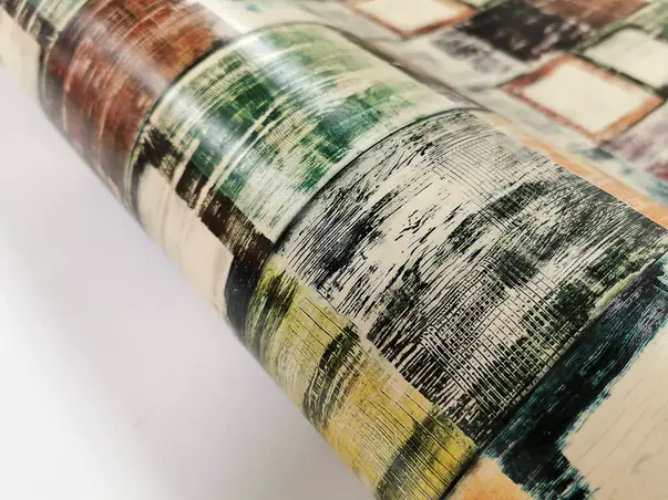 autocolant cu aspect vintage folina