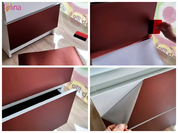 autocolant cupru mat