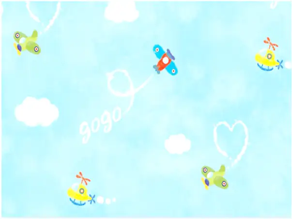 autocolant decorativ blue sky