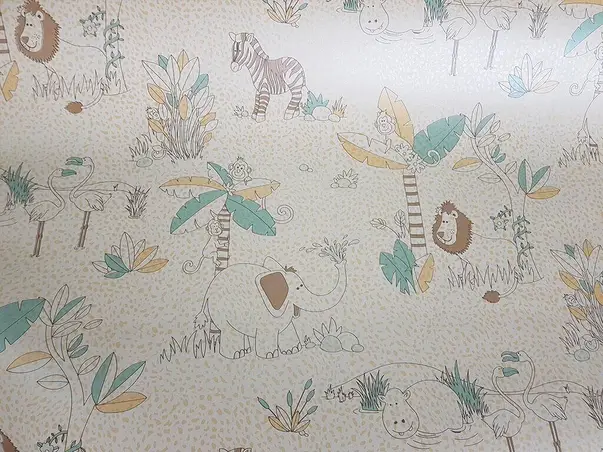 autocolant decorativ copii animale safari