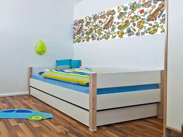 autocolant decorativ copii crazy traffic