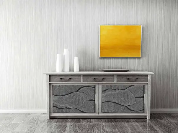 autocolant decorativ cu efect metalic