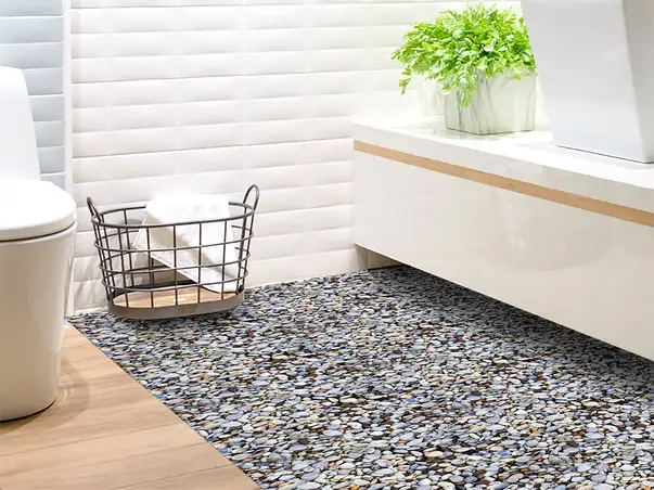 autocolant decorativ folina model pietre gri 5834 x