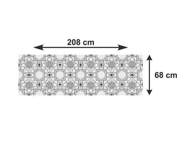 autocolant decorativ gri pentru perete