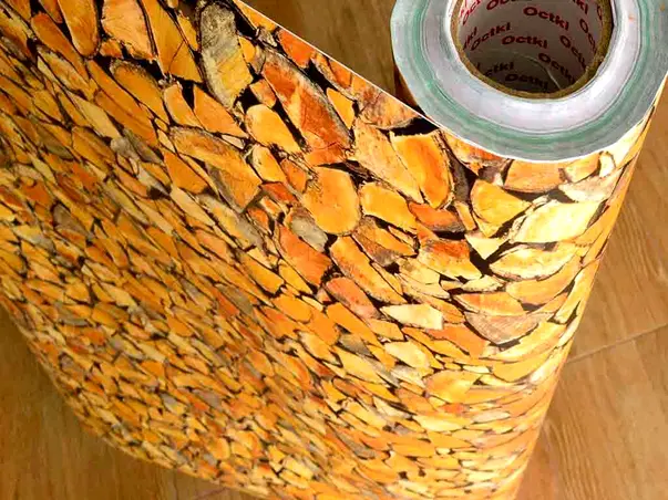 autocolant decorativ lemne taiate