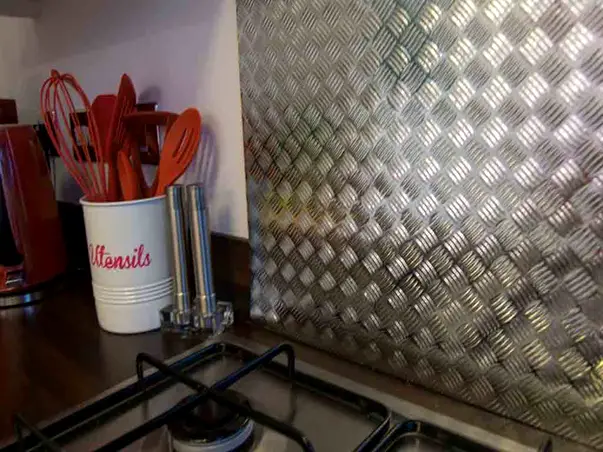 autocolant decorativ metalic