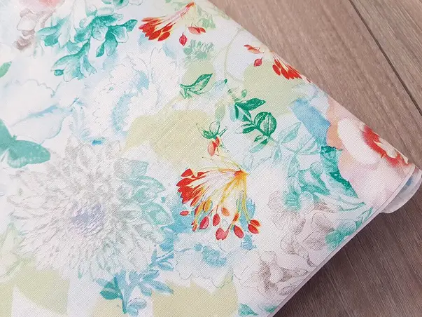 autocolant decorativ model floral vernil