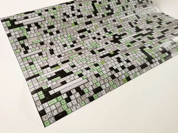 autocolant decorativ model tastatura 100 cm latime s2