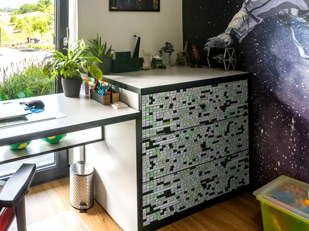 autocolant decorativ model tastatura 100 cm latime s5