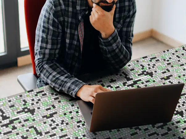 autocolant decorativ model tastatura 100 cm latime s6