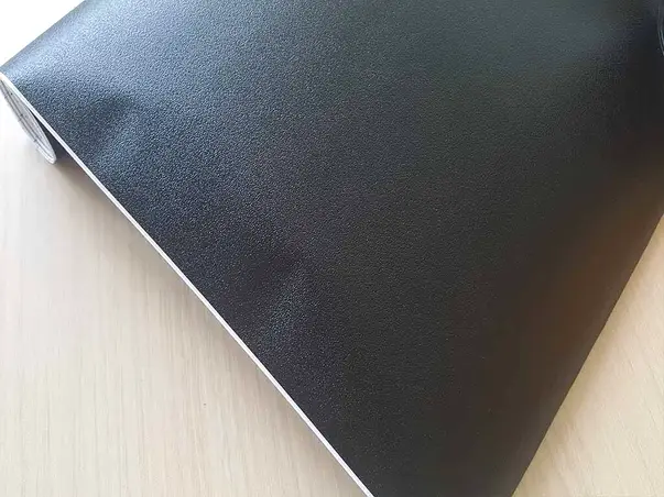 autocolant decorativ negru mat pixel textura granulata