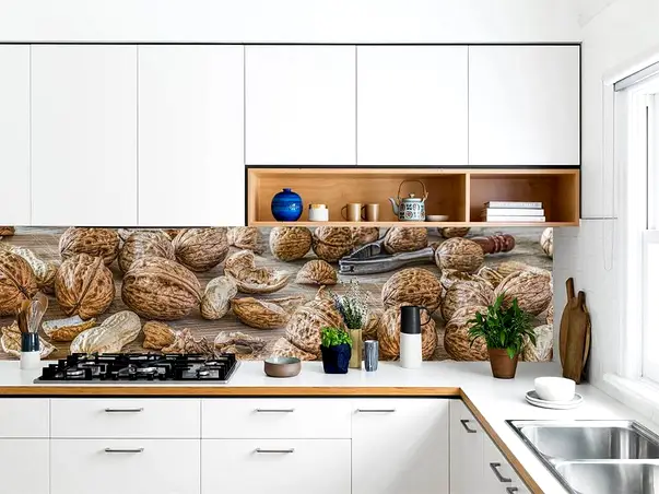 autocolant decorativ nuci