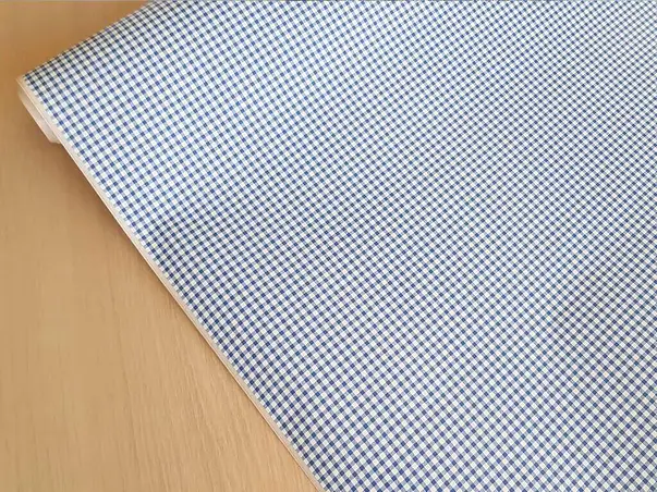 autocolant decorativ patrate albastre vichy