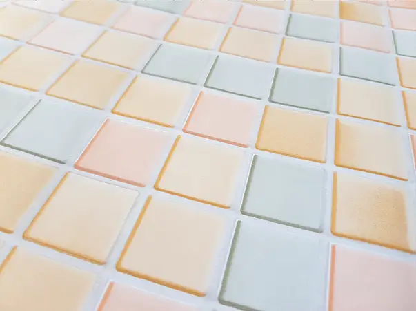 autocolant decorativ patrate colorate pastel