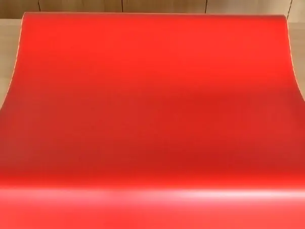 autocolant decorativ rosu mat