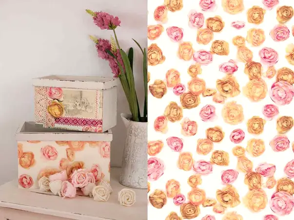 autocolant decorativ trandafiri