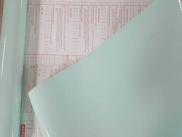 autocolant decorativ vernil deschis mint