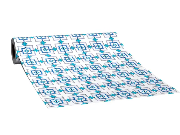 autocolant faianta albastra