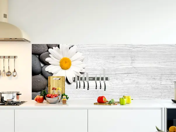 autocolant faianta decorativa margareta folina lemn gri rola s5