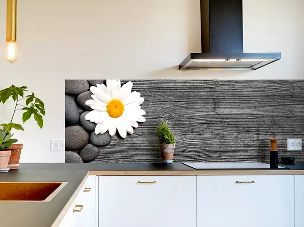 autocolant faianta decorativa margareta folina lemn negru rola s6