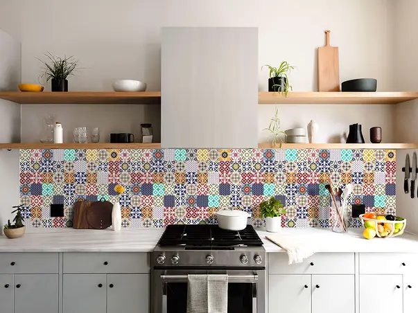 autocolant faianta decorativa multicolor fredy afp09 folina rola 67x200cm s2