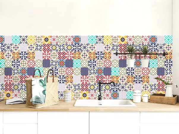 autocolant faianta decorativa multicolor fredy afp09 folina rola 67x200cm s5