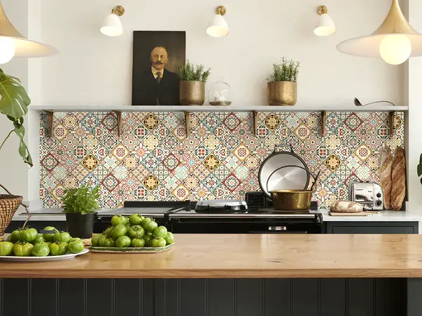 autocolant faianta decorativa sole folina bej rola 67x200cm s1