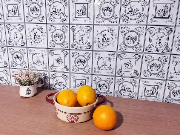 autocolant faianta model rustic atrio