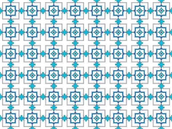 autocolant faianta riga folina model geometric albastru 60 200 cm