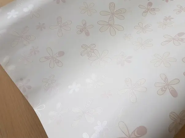 autocolant flori bej