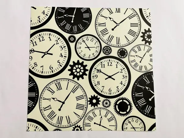 autocolant fosforescent folina model ceasuri