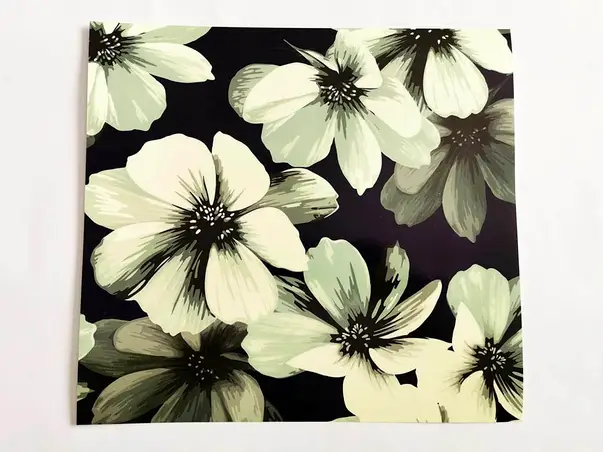 autocolant fosforescent folina model flori