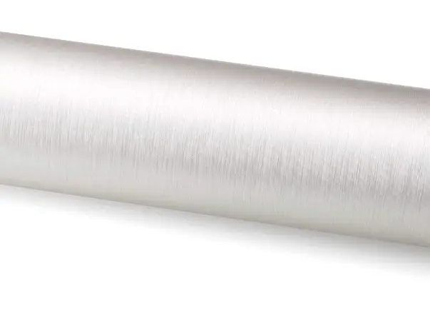 autocolant frigider argintiu brushed