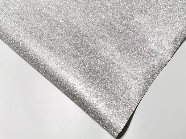 autocolant glitter argintiu cu sclipici dcfix 67 200 cm