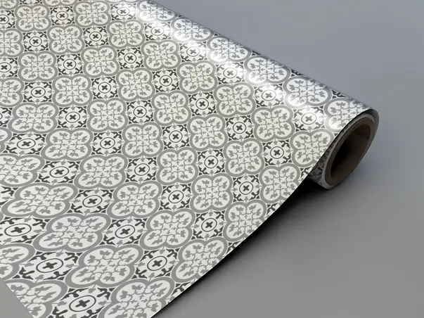 autocolant gresie si podele marabel in nuante de gri 120 cm latime s00