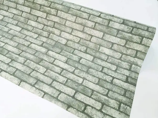 autocolant imitatie caramida gri