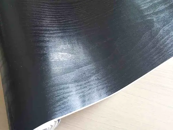 autocolant imitatie lemn negru dcfix