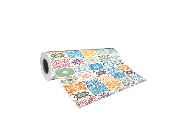 autocolant imitatie mozaic colorat folina