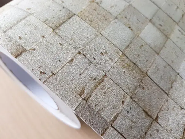 autocolant imitatie mozaic gri deschis