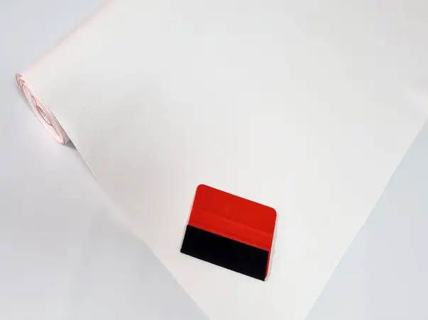 autocolant imitatie piele alba