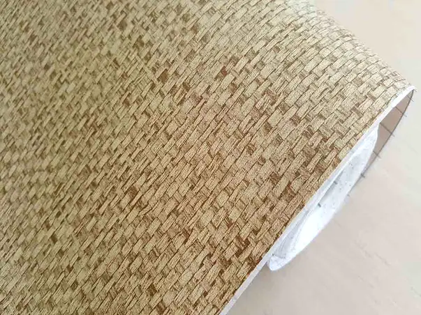 autocolant imitatie rafie bast