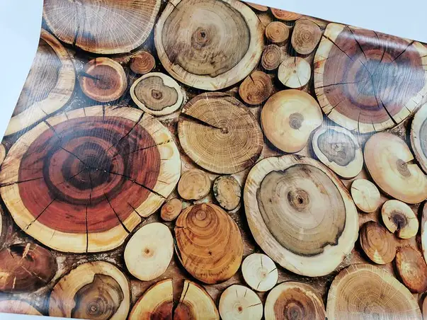 autocolant lemn maro rustic