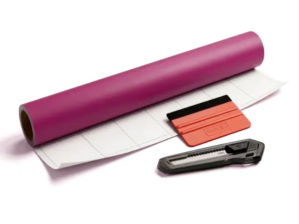 autocolant magenta mat