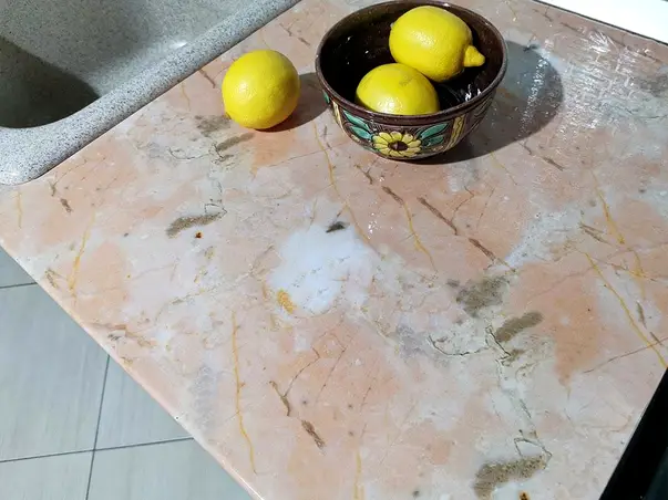 autocolant marmura bej folina