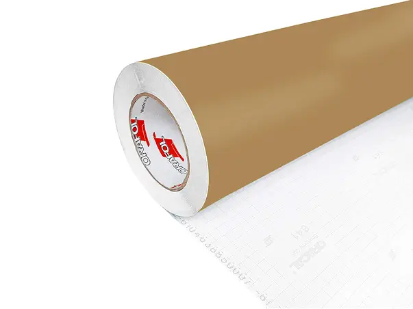 autocolant maro deschis mat oracal economy cal 641 m 081 light brown 126 cm s01