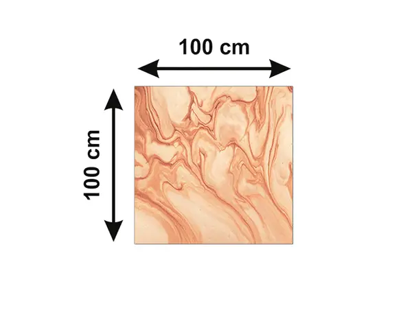autocolant masa model abstract bej 5 91277