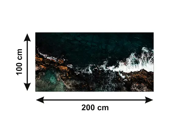 autocolant masa model coasta 100cm 5 97619