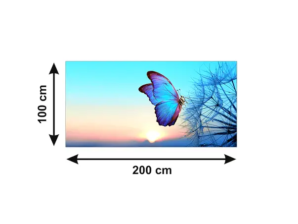 autocolant masa model fluture 100cm latime 5 663248